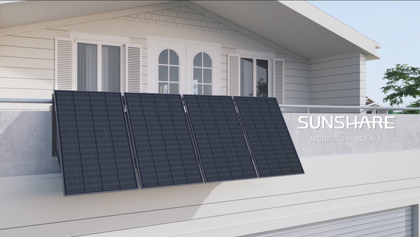 Video: So wird die Sunshare Ray Halterung am Betonbalkon fachgerecht montiert
